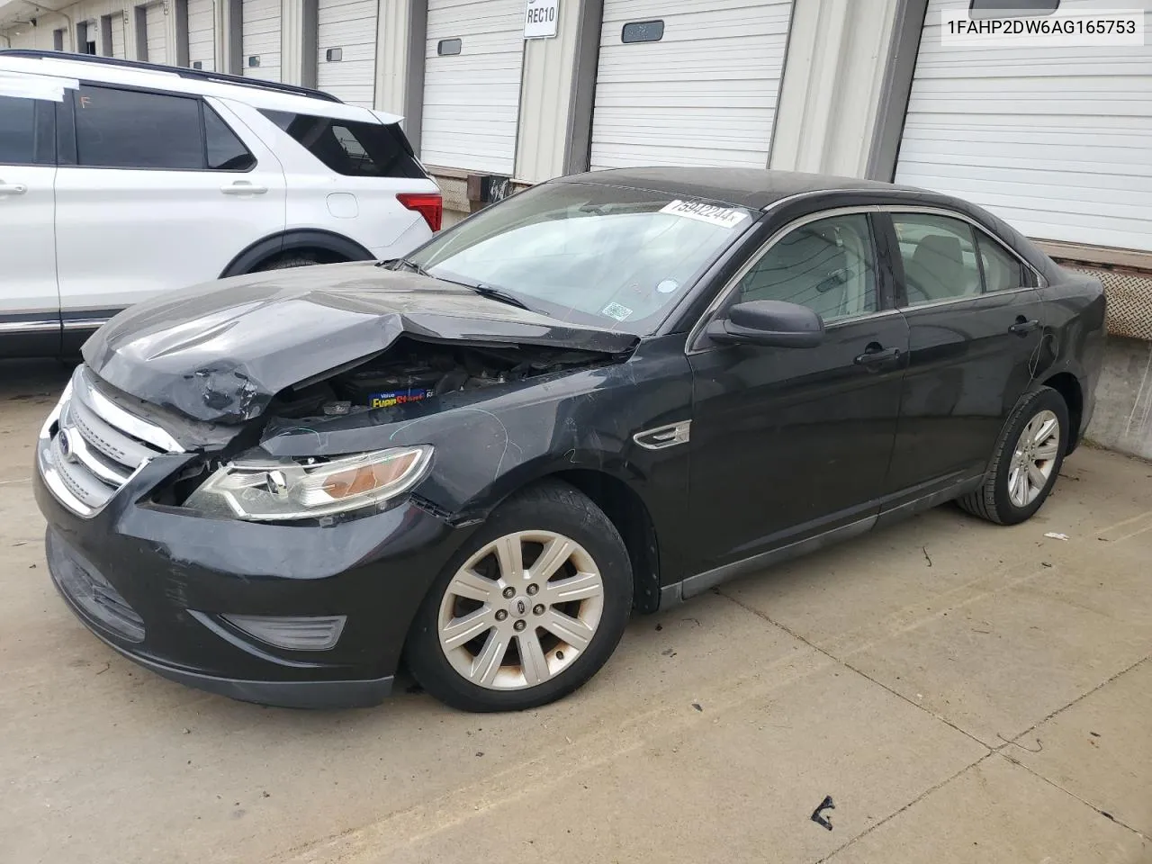 2010 Ford Taurus Se VIN: 1FAHP2DW6AG165753 Lot: 75942244