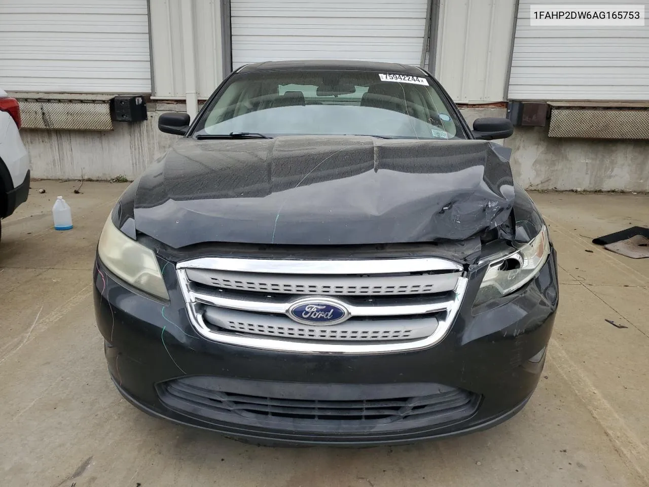 2010 Ford Taurus Se VIN: 1FAHP2DW6AG165753 Lot: 75942244