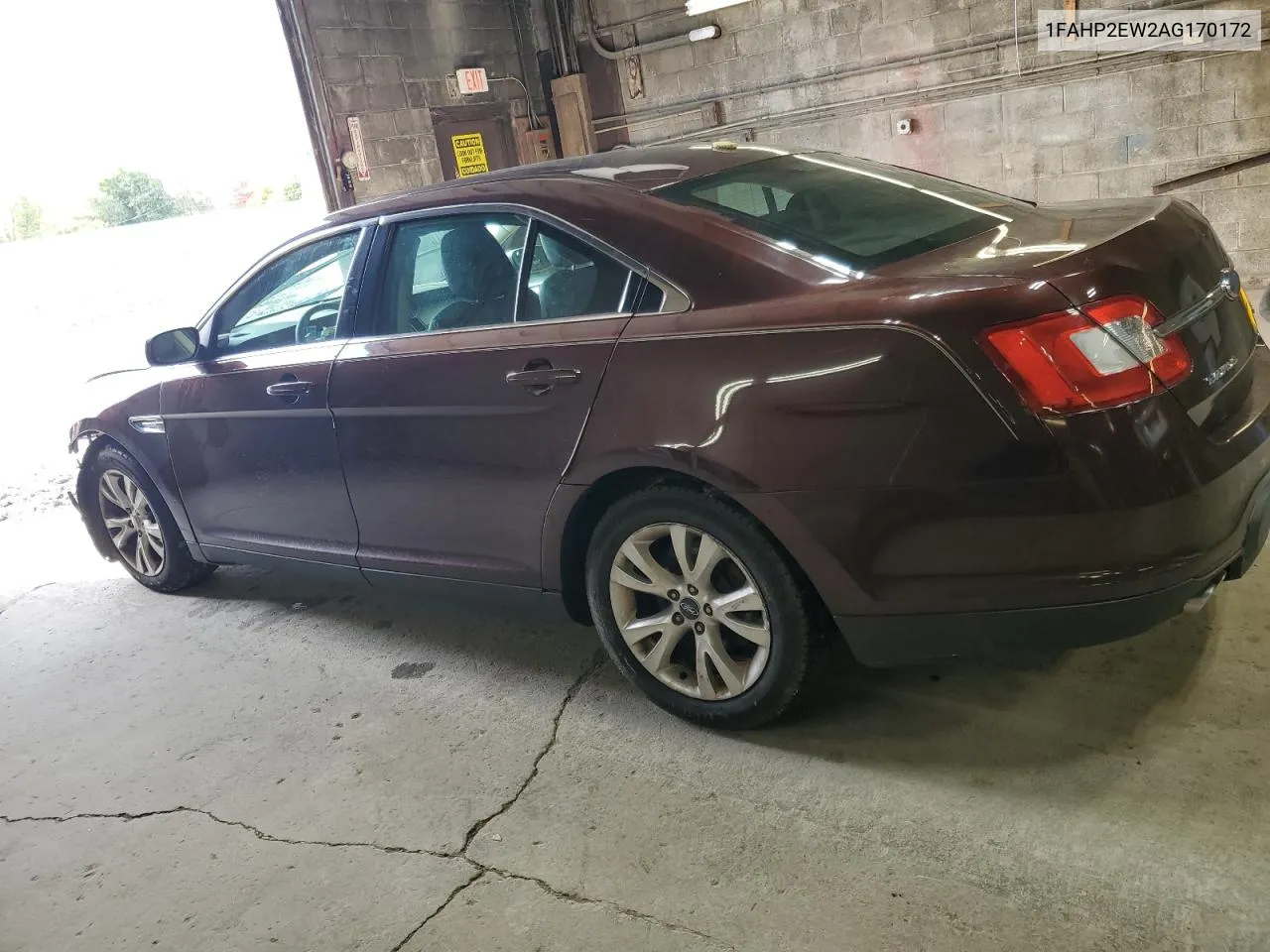 2010 Ford Taurus Sel VIN: 1FAHP2EW2AG170172 Lot: 76552614