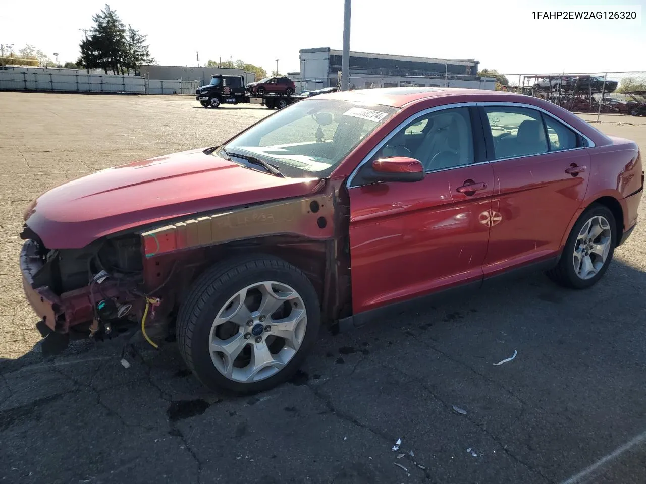 2010 Ford Taurus Sel VIN: 1FAHP2EW2AG126320 Lot: 76558274