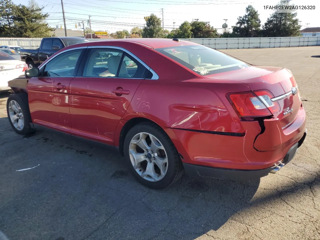 2010 Ford Taurus Sel VIN: 1FAHP2EW2AG126320 Lot: 76558274