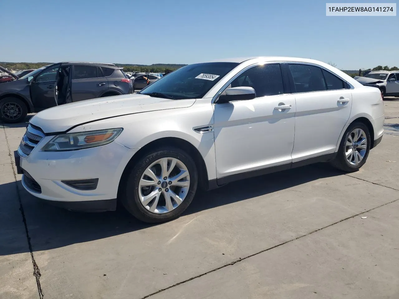 2010 Ford Taurus Sel VIN: 1FAHP2EW8AG141274 Lot: 76593854