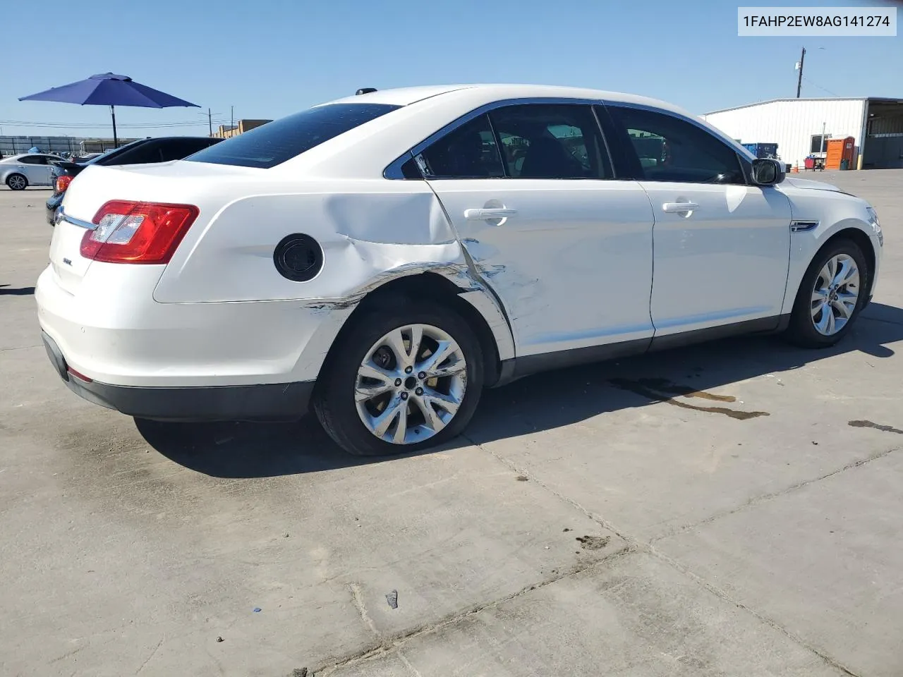 2010 Ford Taurus Sel VIN: 1FAHP2EW8AG141274 Lot: 76593854