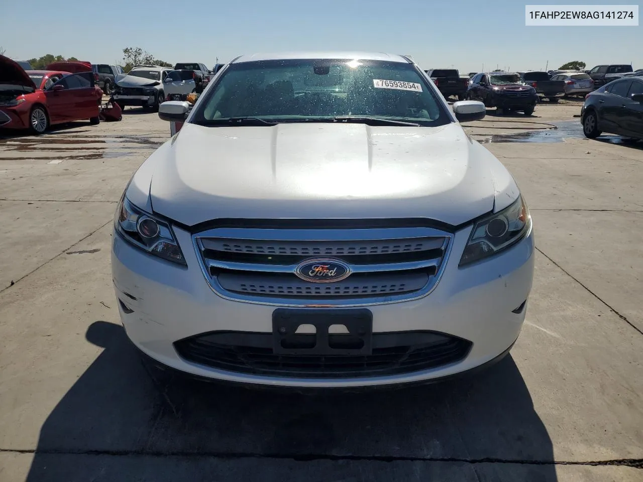 2010 Ford Taurus Sel VIN: 1FAHP2EW8AG141274 Lot: 76593854