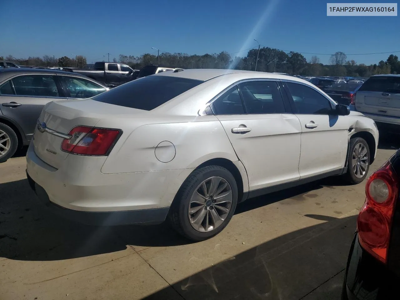 2010 Ford Taurus Limited VIN: 1FAHP2FWXAG160164 Lot: 76742284