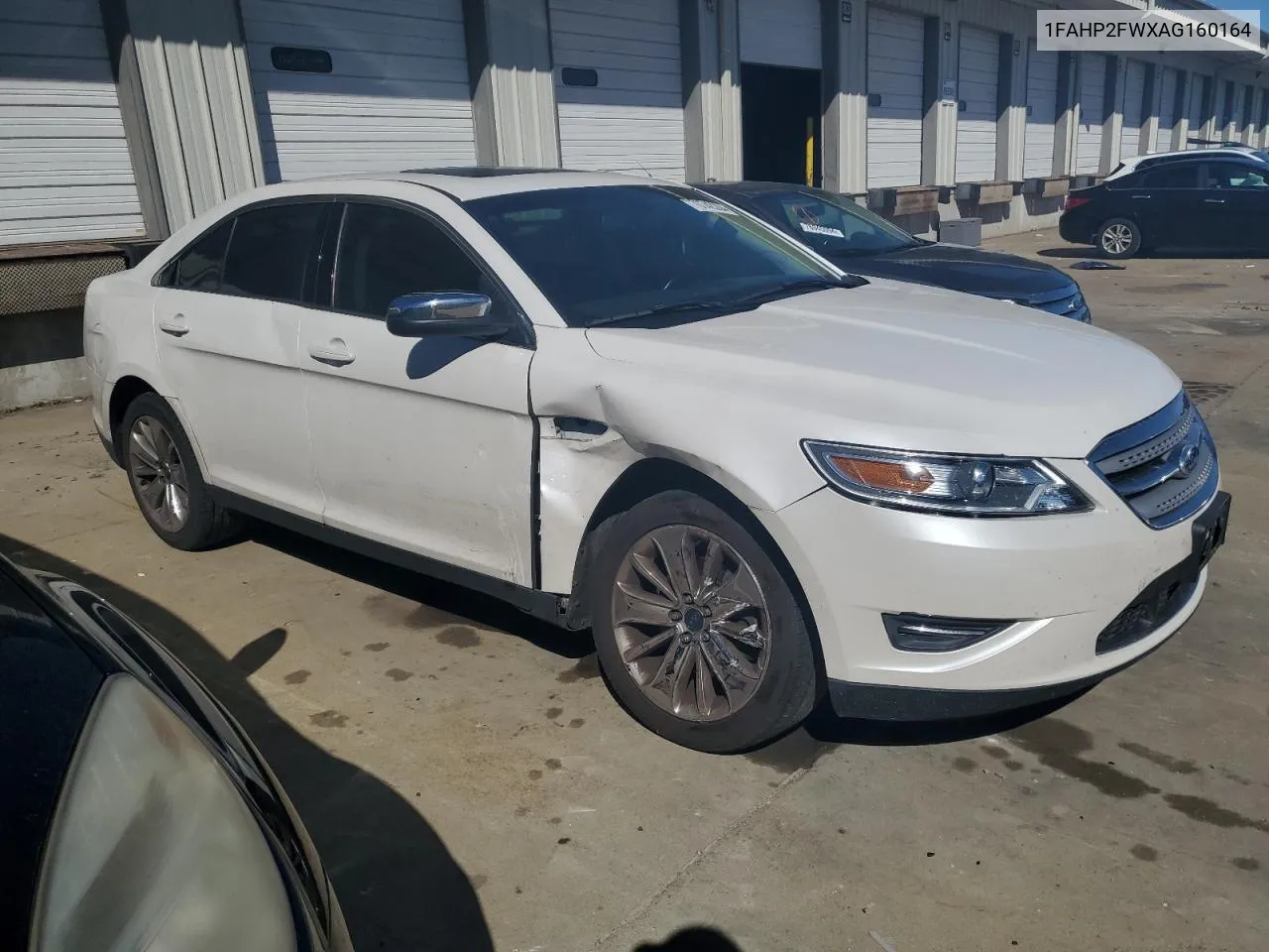 2010 Ford Taurus Limited VIN: 1FAHP2FWXAG160164 Lot: 76742284