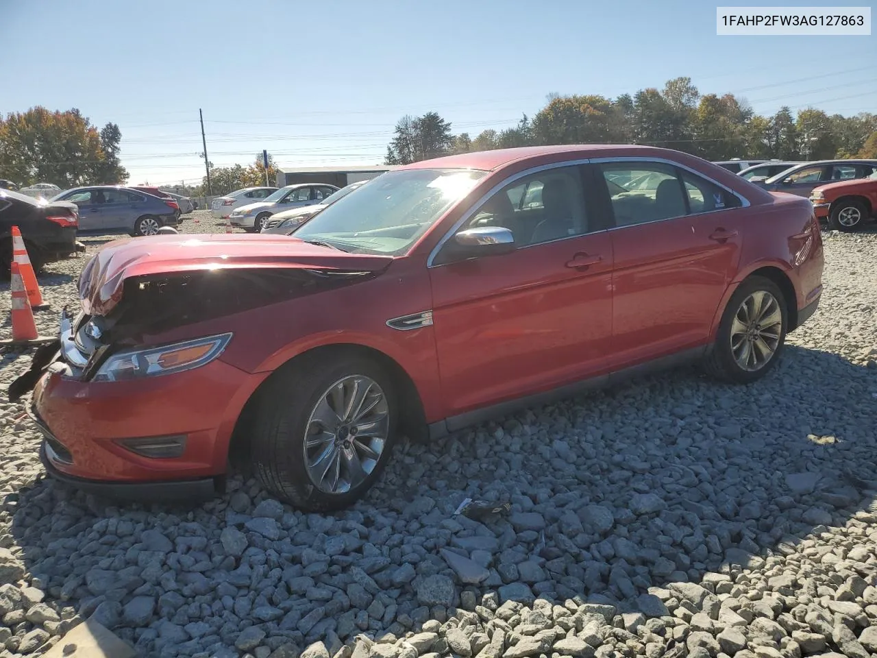 2010 Ford Taurus Limited VIN: 1FAHP2FW3AG127863 Lot: 77106224