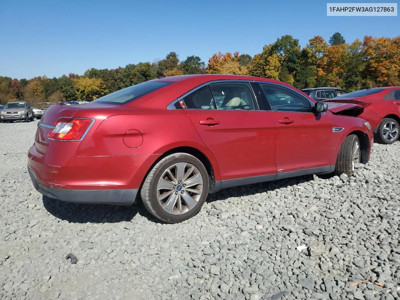 2010 Ford Taurus Limited VIN: 1FAHP2FW3AG127863 Lot: 77106224