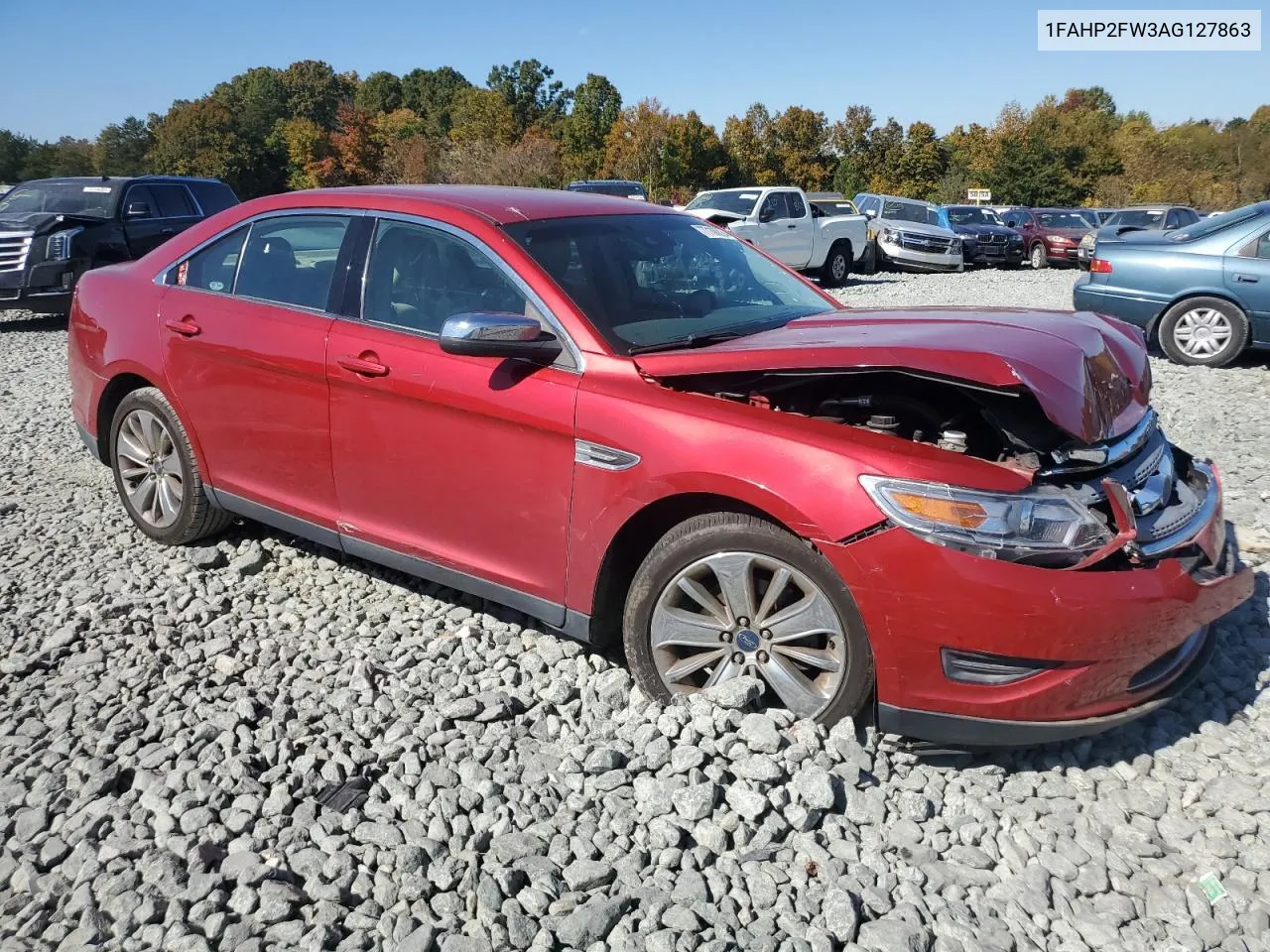 2010 Ford Taurus Limited VIN: 1FAHP2FW3AG127863 Lot: 77106224