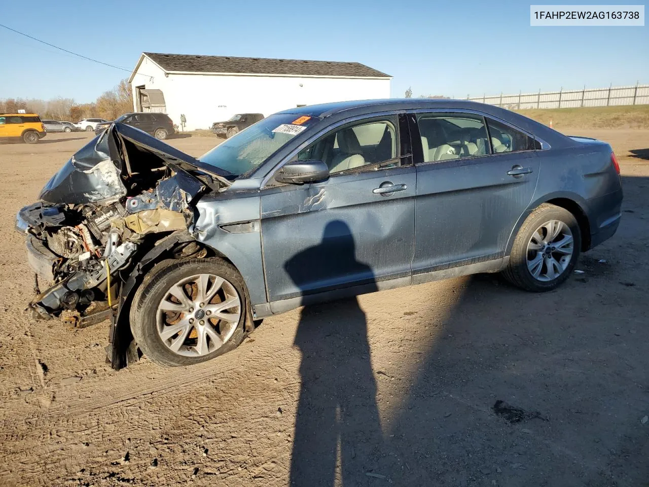 2010 Ford Taurus Sel VIN: 1FAHP2EW2AG163738 Lot: 77158914