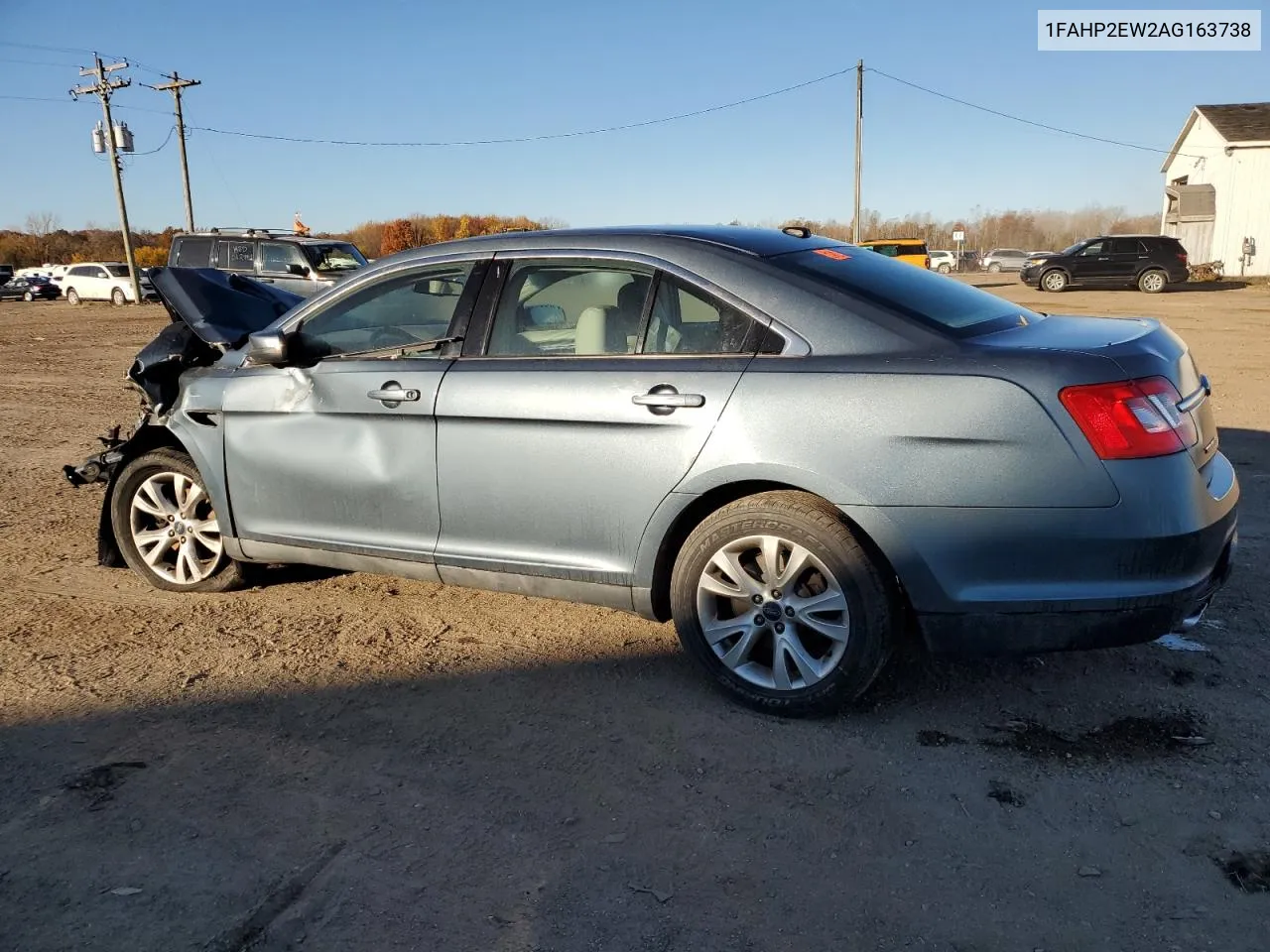 2010 Ford Taurus Sel VIN: 1FAHP2EW2AG163738 Lot: 77158914