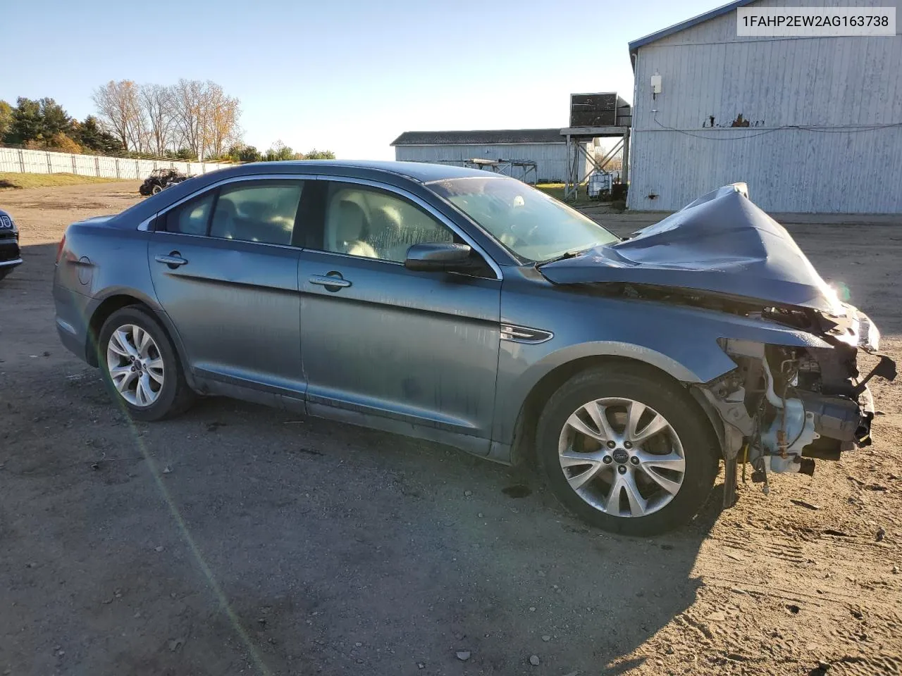 2010 Ford Taurus Sel VIN: 1FAHP2EW2AG163738 Lot: 77158914