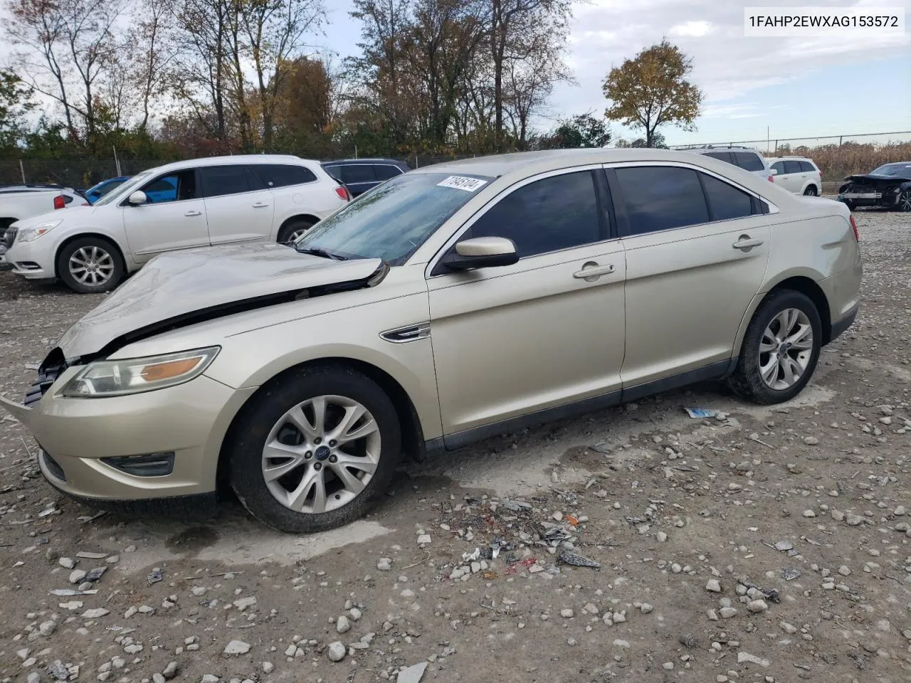 2010 Ford Taurus Sel VIN: 1FAHP2EWXAG153572 Lot: 77845104