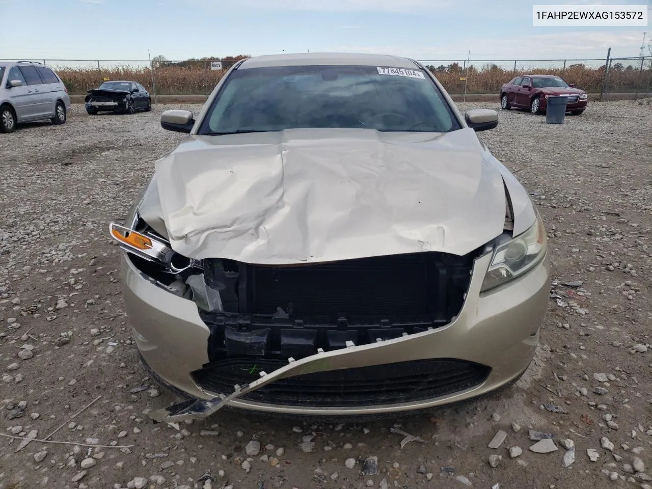 2010 Ford Taurus Sel VIN: 1FAHP2EWXAG153572 Lot: 77845104