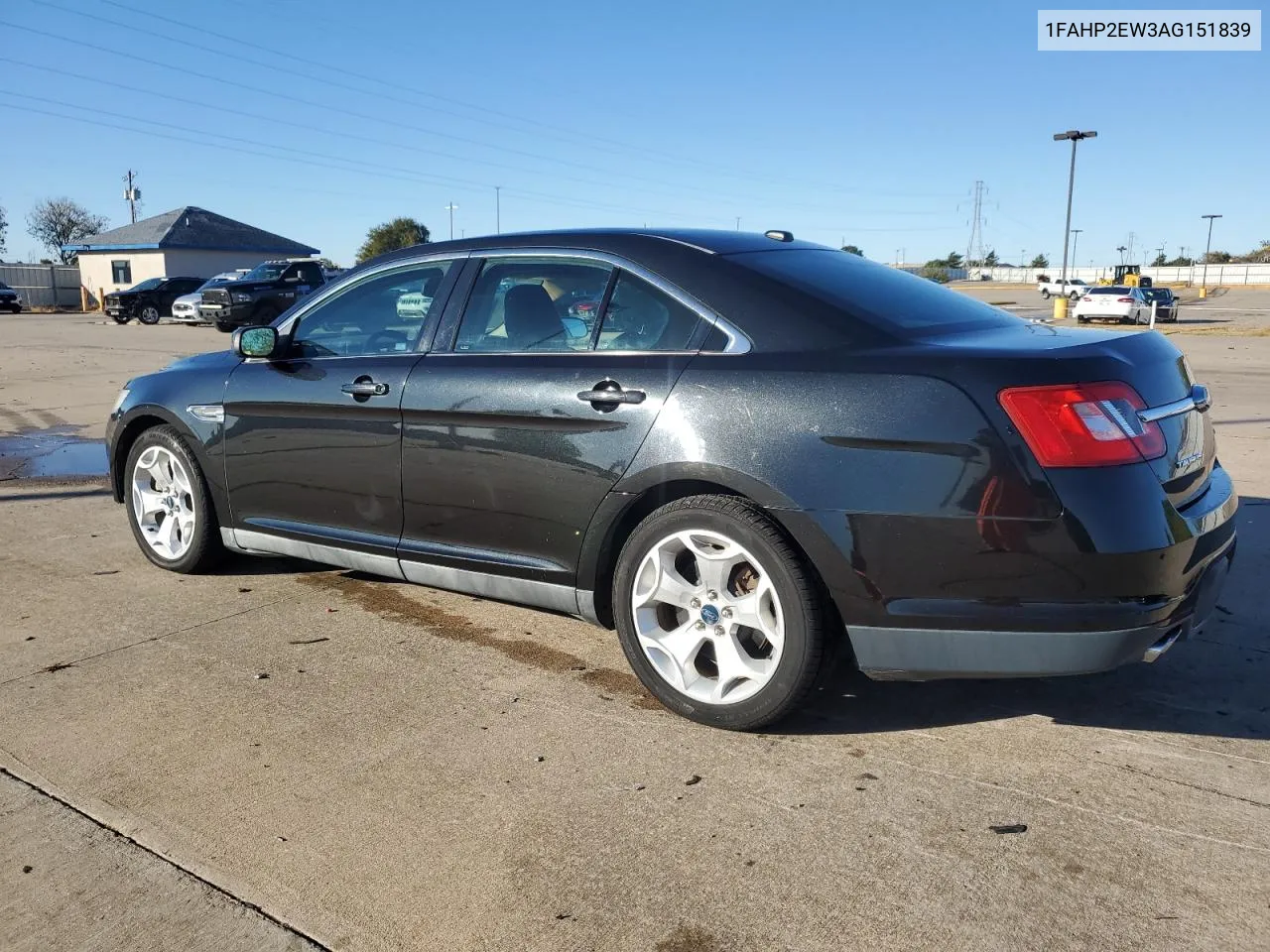 2010 Ford Taurus Sel VIN: 1FAHP2EW3AG151839 Lot: 78424004