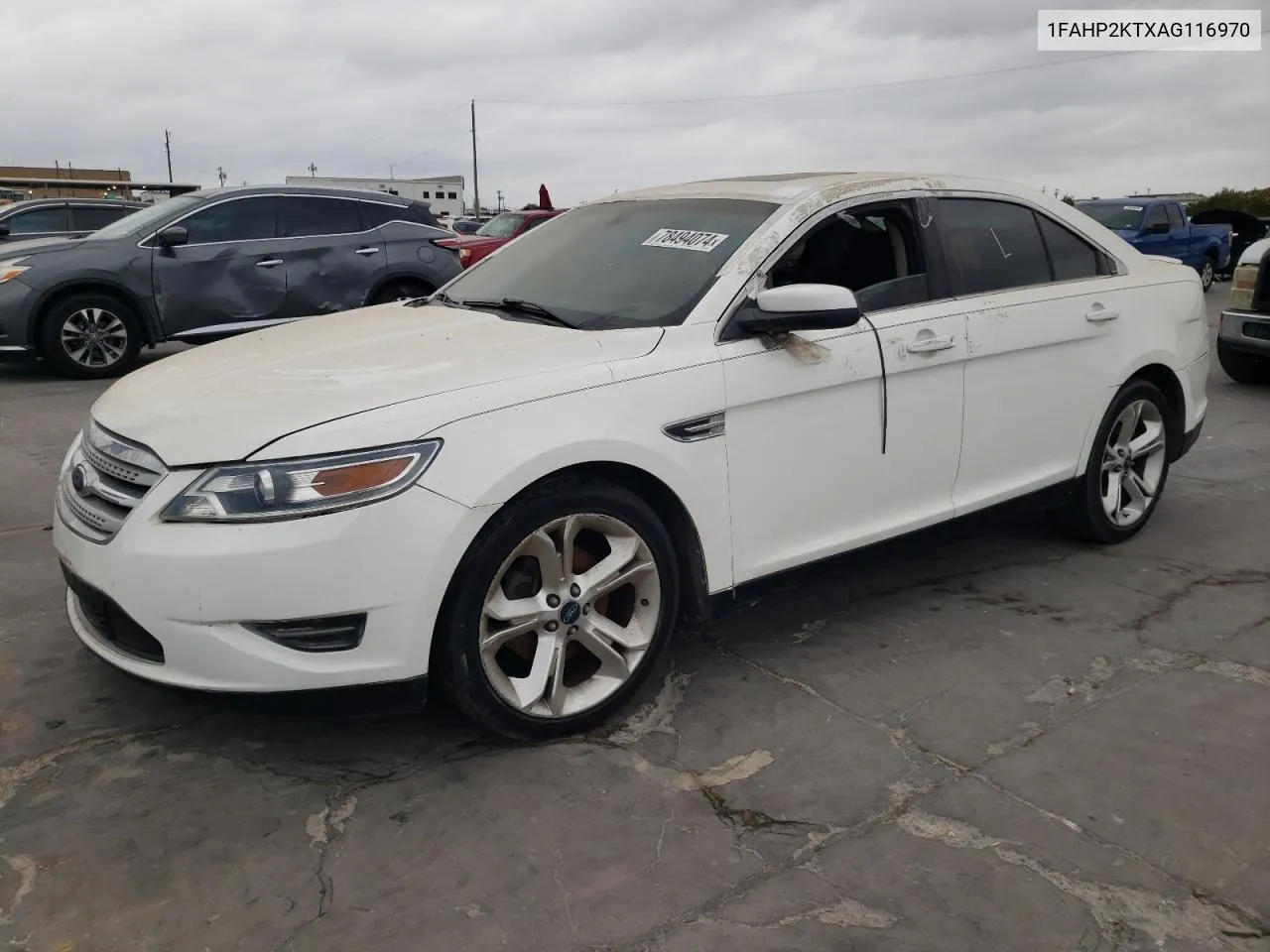 2010 Ford Taurus Sho VIN: 1FAHP2KTXAG116970 Lot: 78494074