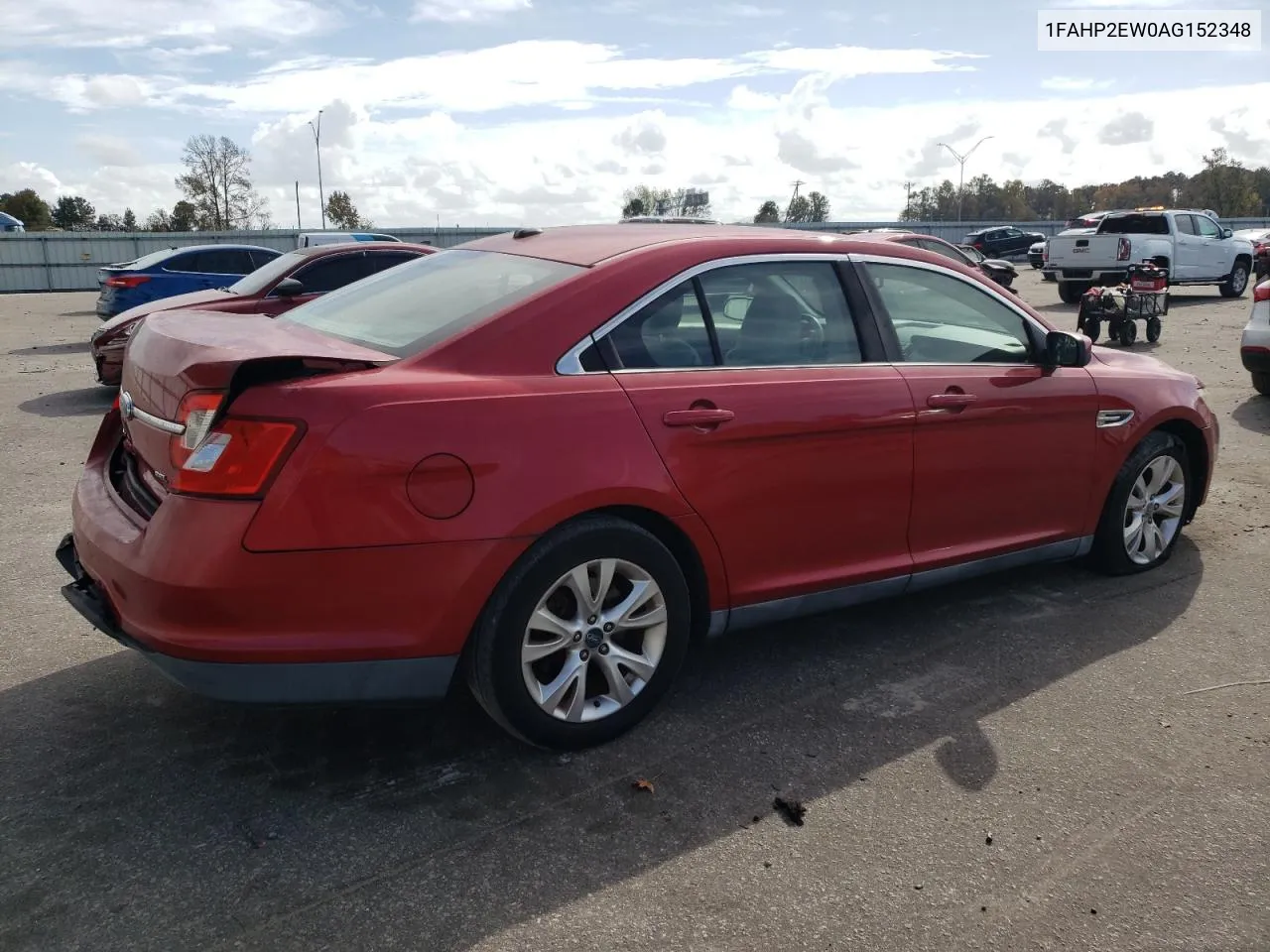 2010 Ford Taurus Sel VIN: 1FAHP2EW0AG152348 Lot: 78910284