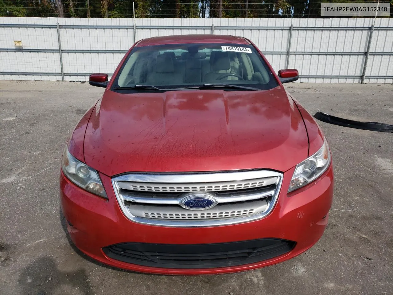 2010 Ford Taurus Sel VIN: 1FAHP2EW0AG152348 Lot: 78910284