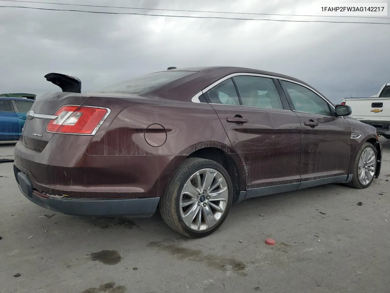 2010 Ford Taurus Limited VIN: 1FAHP2FW3AG142217 Lot: 78988984