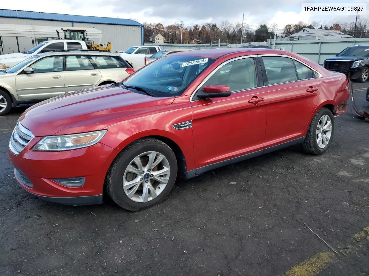 2010 Ford Taurus Sel VIN: 1FAHP2EW6AG109827 Lot: 79579584