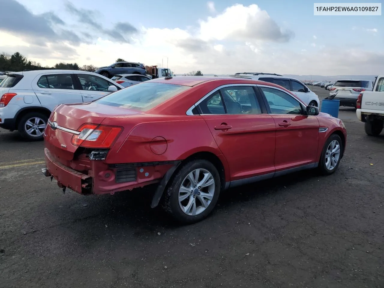 2010 Ford Taurus Sel VIN: 1FAHP2EW6AG109827 Lot: 79579584