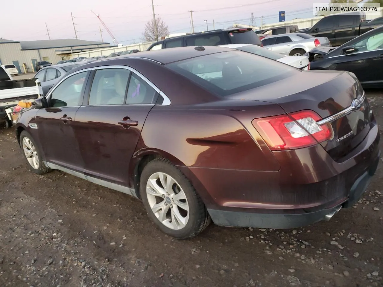 2010 Ford Taurus Sel VIN: 1FAHP2EW3AG133776 Lot: 79662464