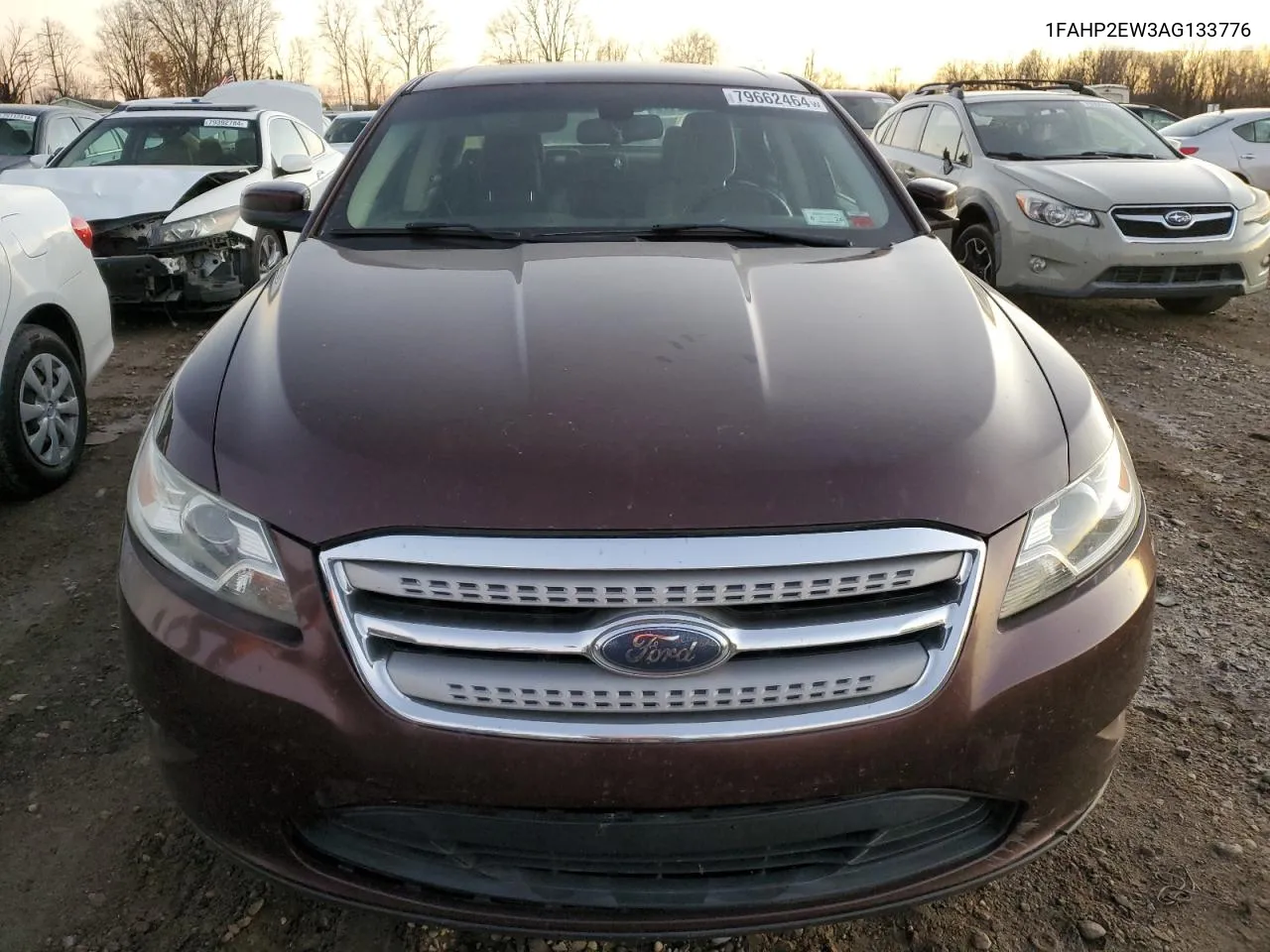 2010 Ford Taurus Sel VIN: 1FAHP2EW3AG133776 Lot: 79662464