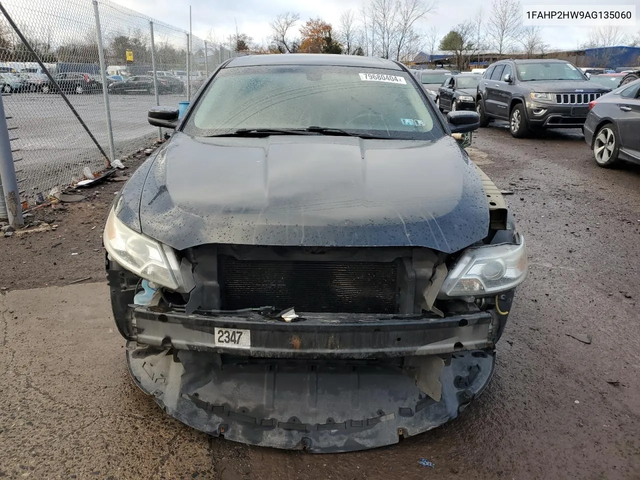 2010 Ford Taurus Sel VIN: 1FAHP2HW9AG135060 Lot: 79680404