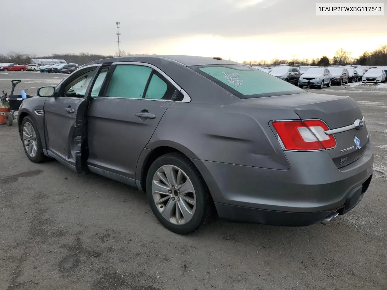 2011 Ford Taurus Limited VIN: 1FAHP2FWXBG117543 Lot: 37218774