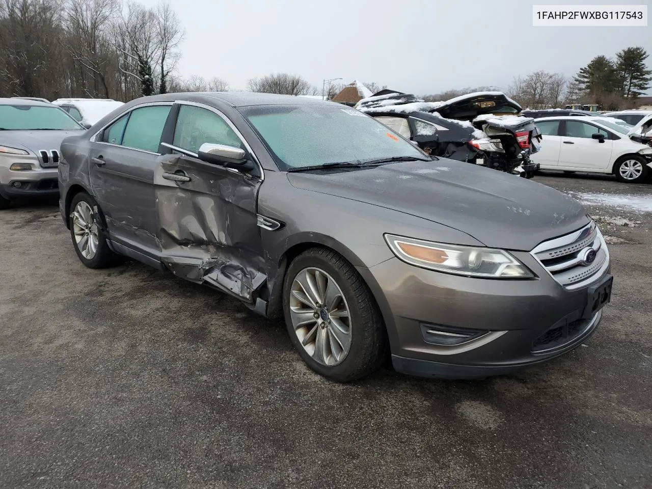 2011 Ford Taurus Limited VIN: 1FAHP2FWXBG117543 Lot: 37218774