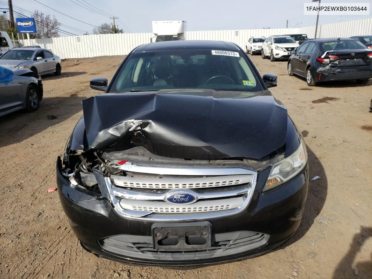 2011 Ford Taurus Sel VIN: 1FAHP2EWXBG103644 Lot: 59208204