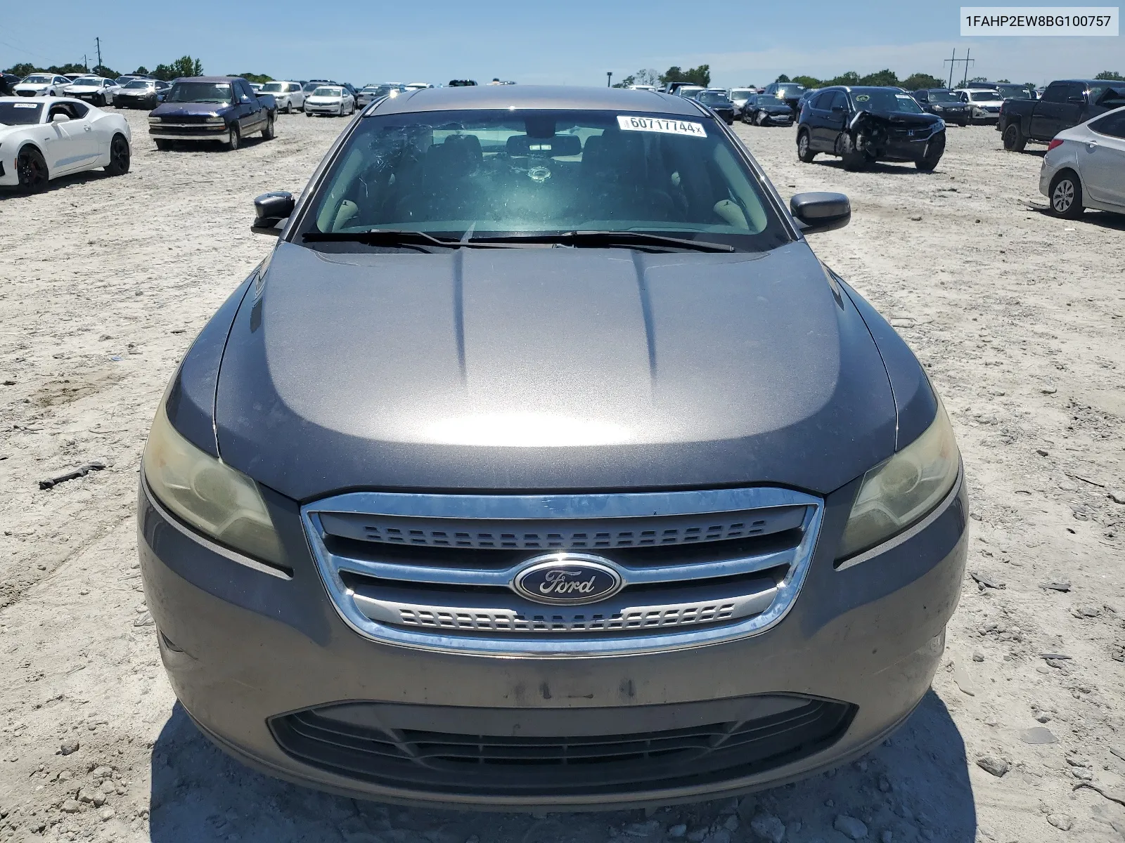 2011 Ford Taurus Sel VIN: 1FAHP2EW8BG100757 Lot: 60717744