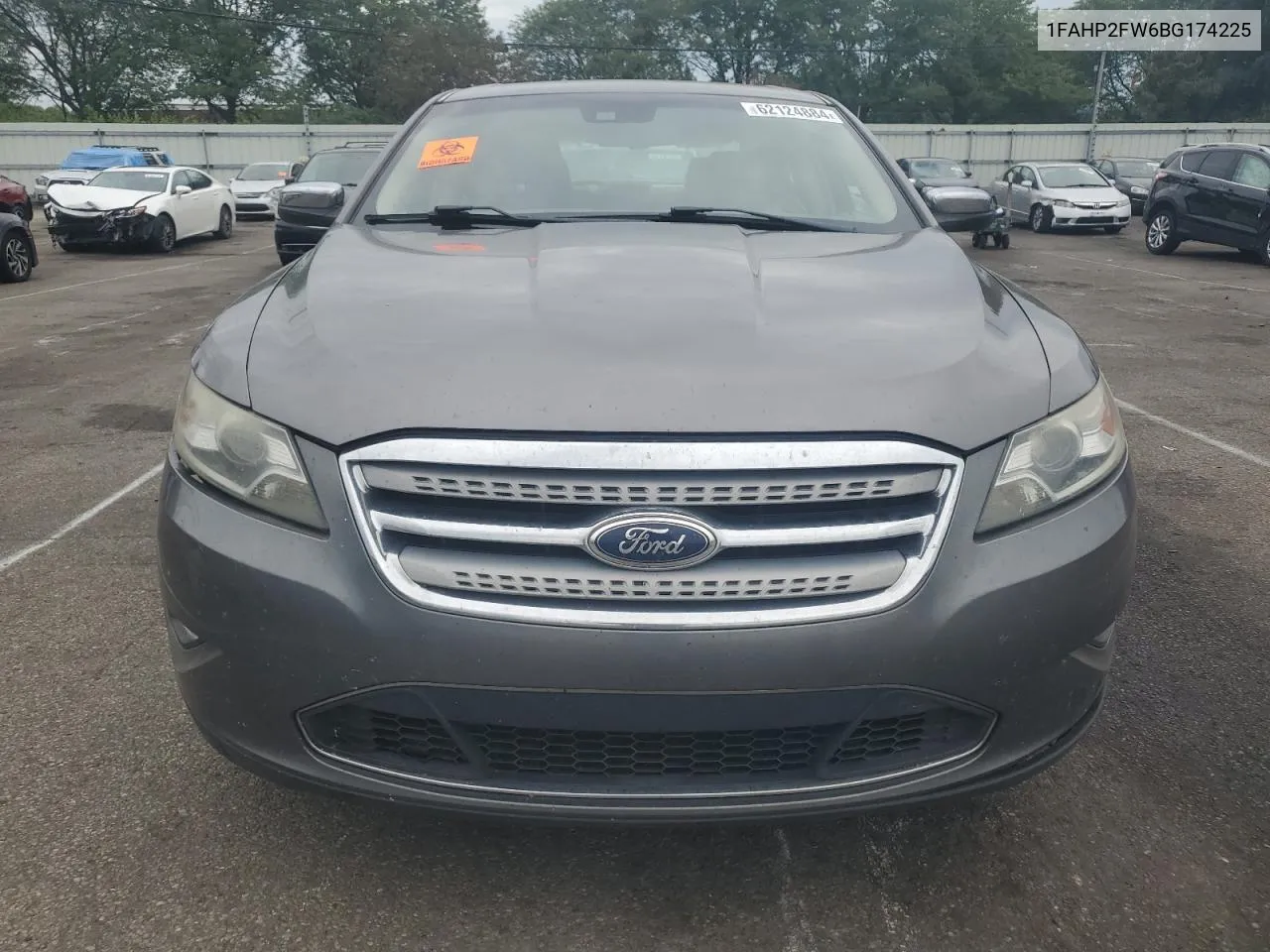 2011 Ford Taurus Limited VIN: 1FAHP2FW6BG174225 Lot: 62124884