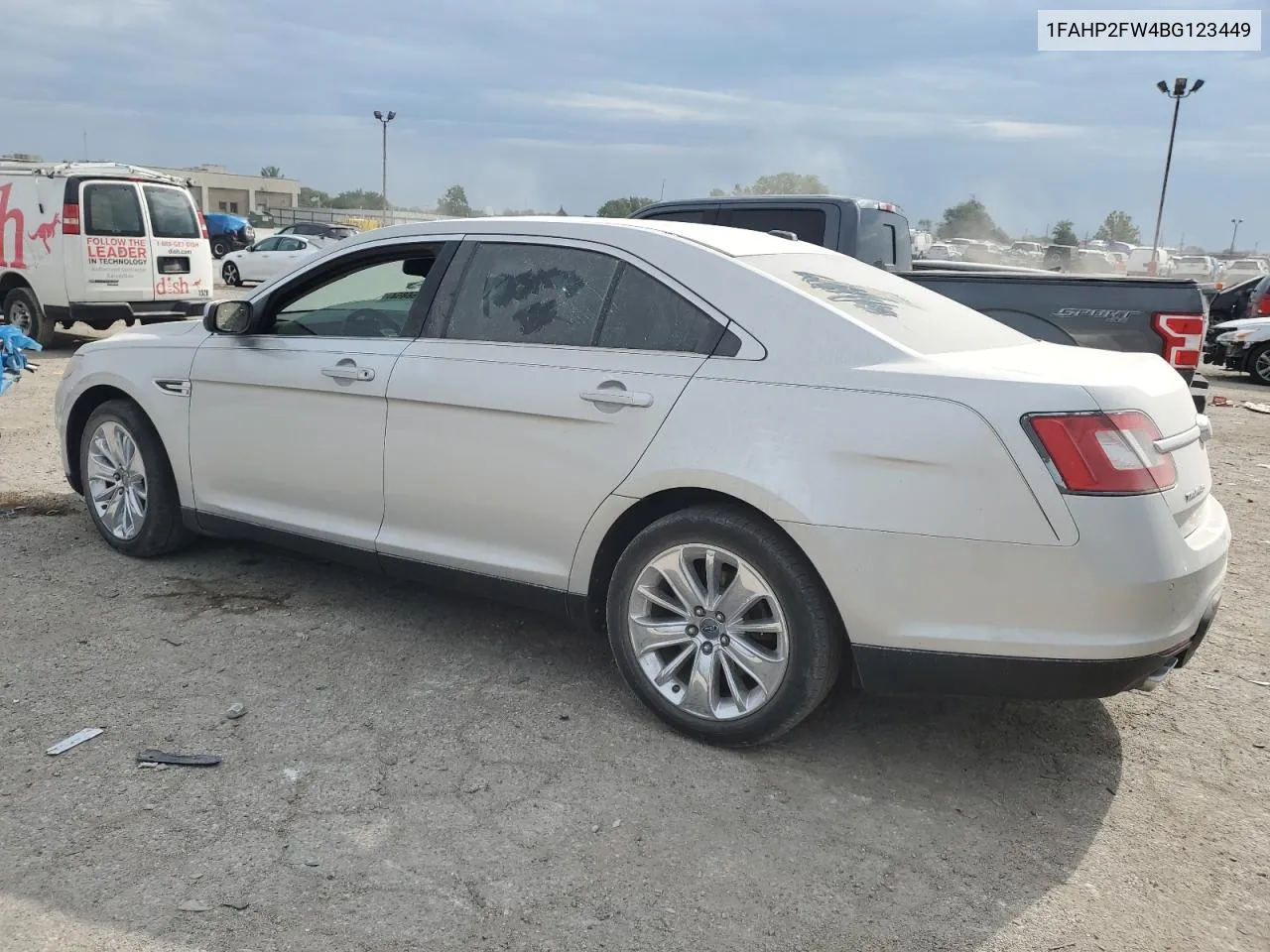 2011 Ford Taurus Limited VIN: 1FAHP2FW4BG123449 Lot: 65966854