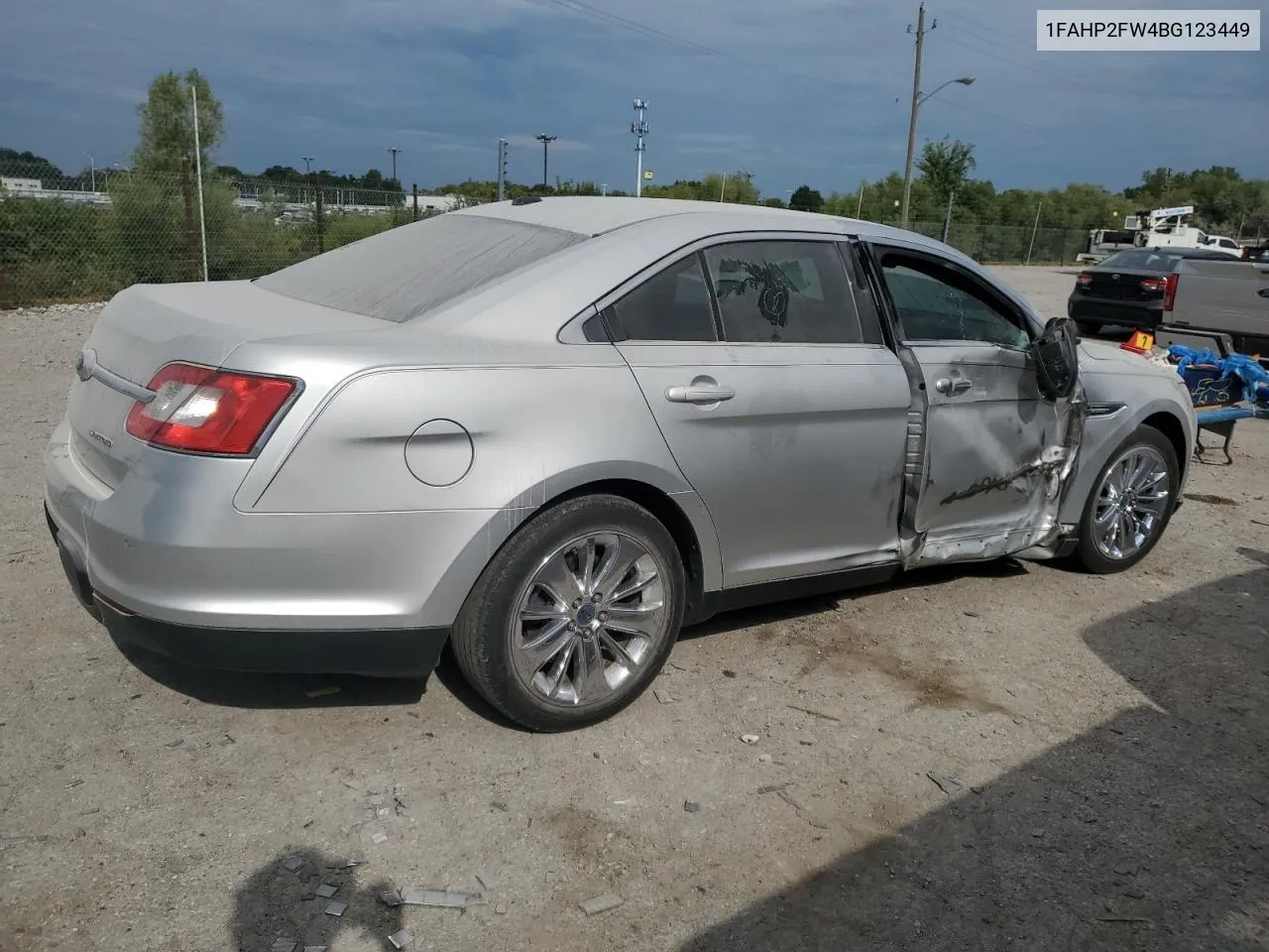 2011 Ford Taurus Limited VIN: 1FAHP2FW4BG123449 Lot: 65966854