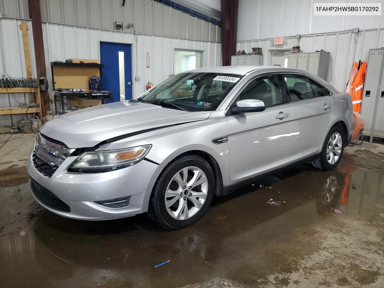 2011 Ford Taurus Sel VIN: 1FAHP2HW5BG170292 Lot: 66490534