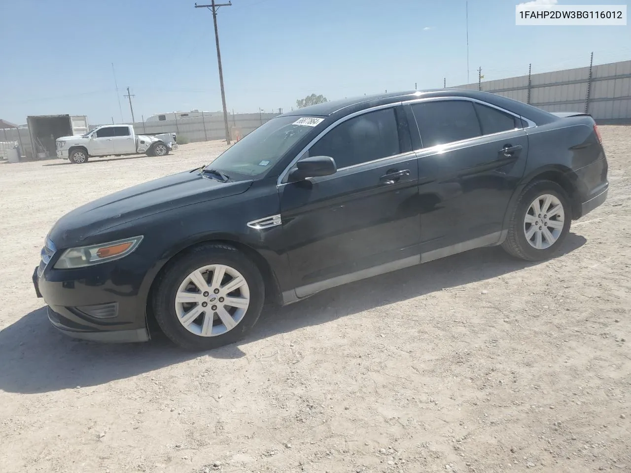 2011 Ford Taurus Se VIN: 1FAHP2DW3BG116012 Lot: 66877864