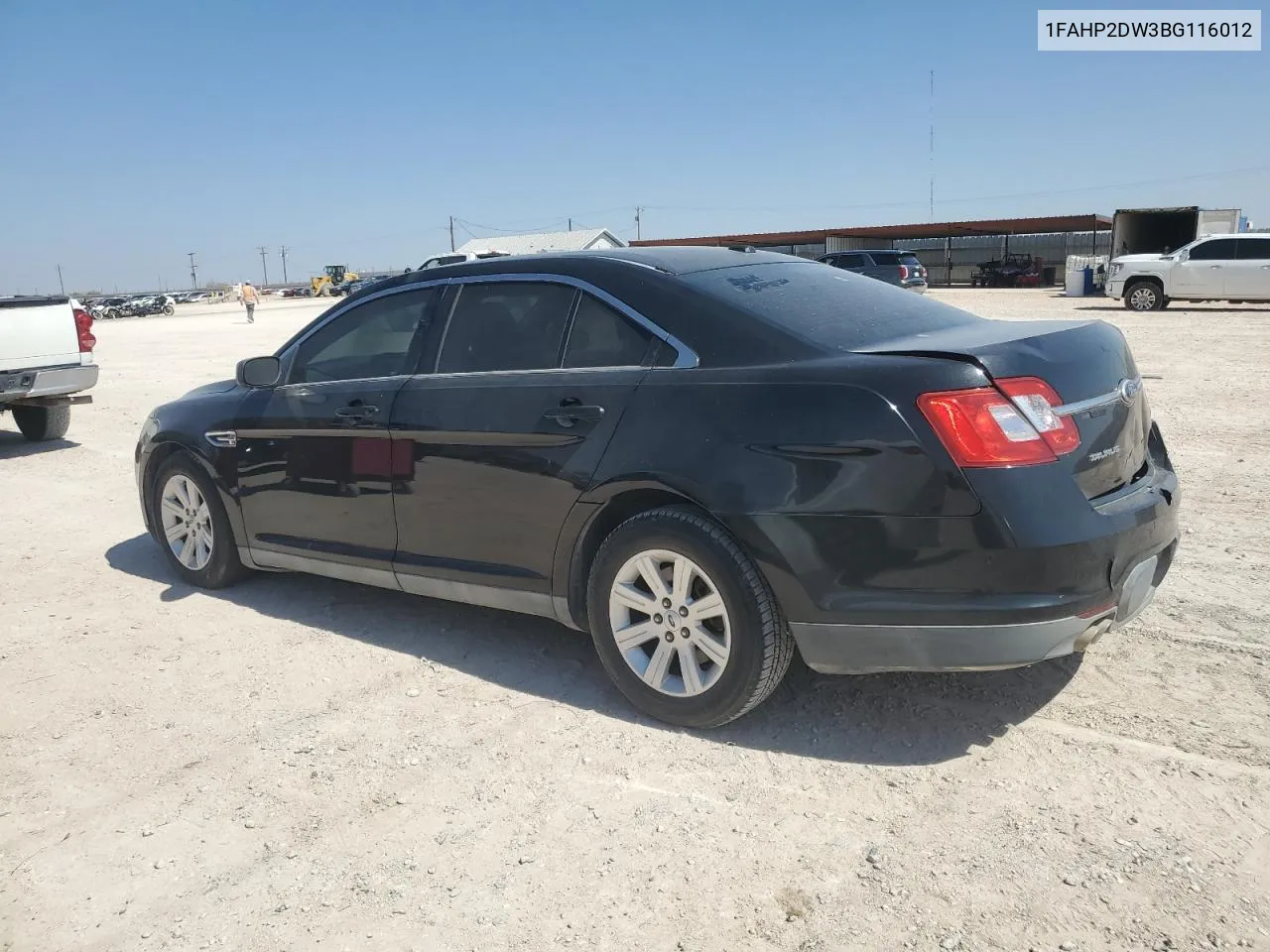 2011 Ford Taurus Se VIN: 1FAHP2DW3BG116012 Lot: 66877864