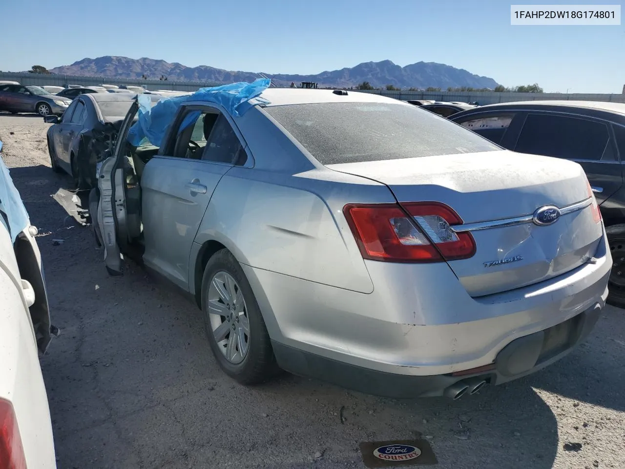 2011 Ford Taurus Se VIN: 1FAHP2DW18G174801 Lot: 69150444