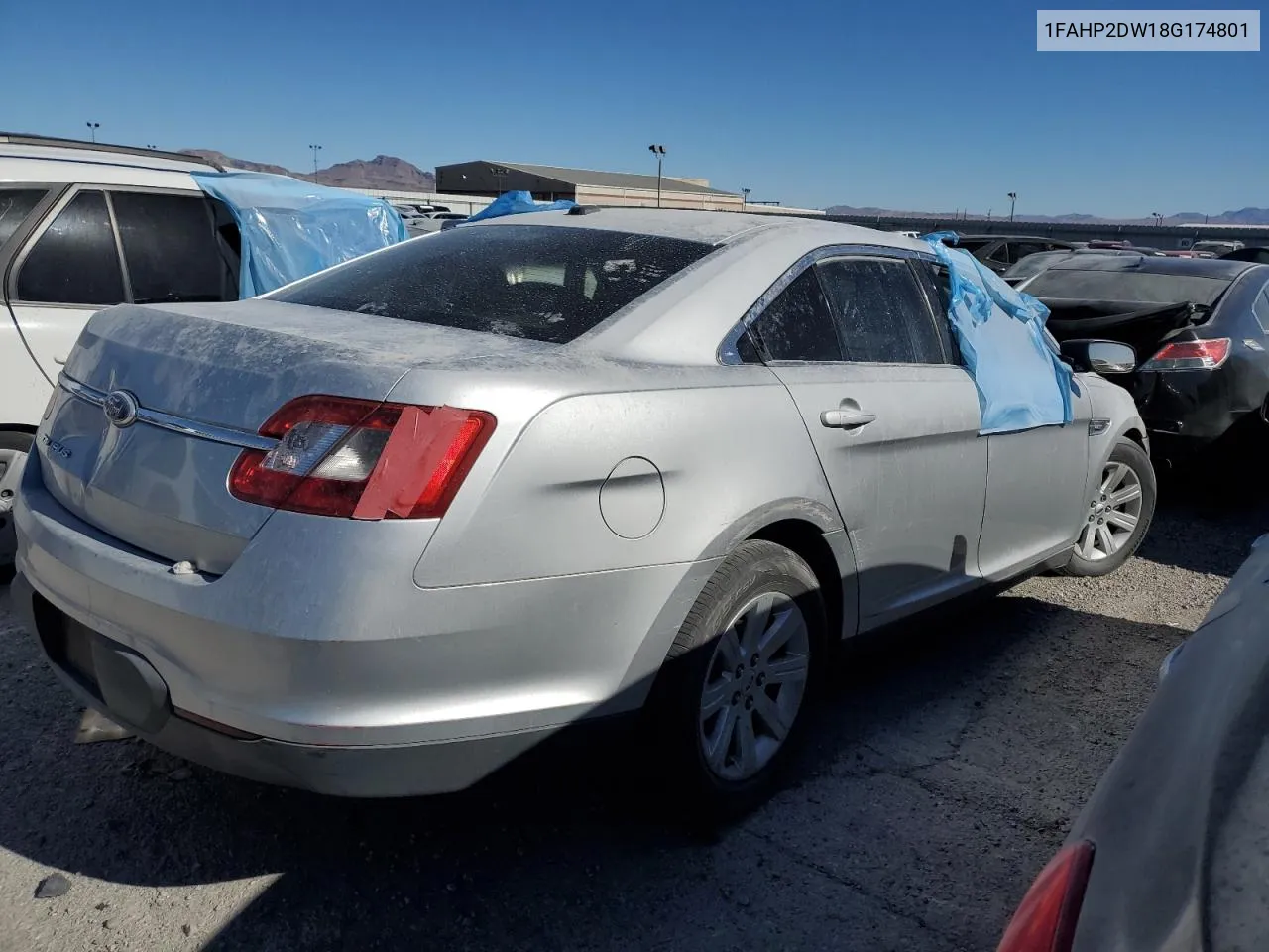 2011 Ford Taurus Se VIN: 1FAHP2DW18G174801 Lot: 69150444