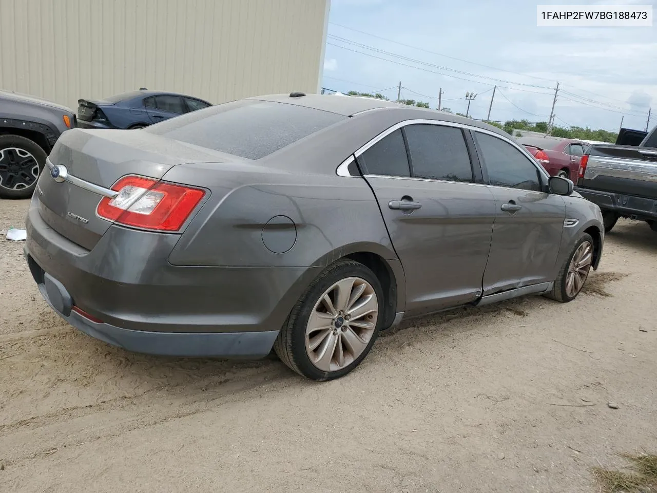 1FAHP2FW7BG188473 2011 Ford Taurus Limited