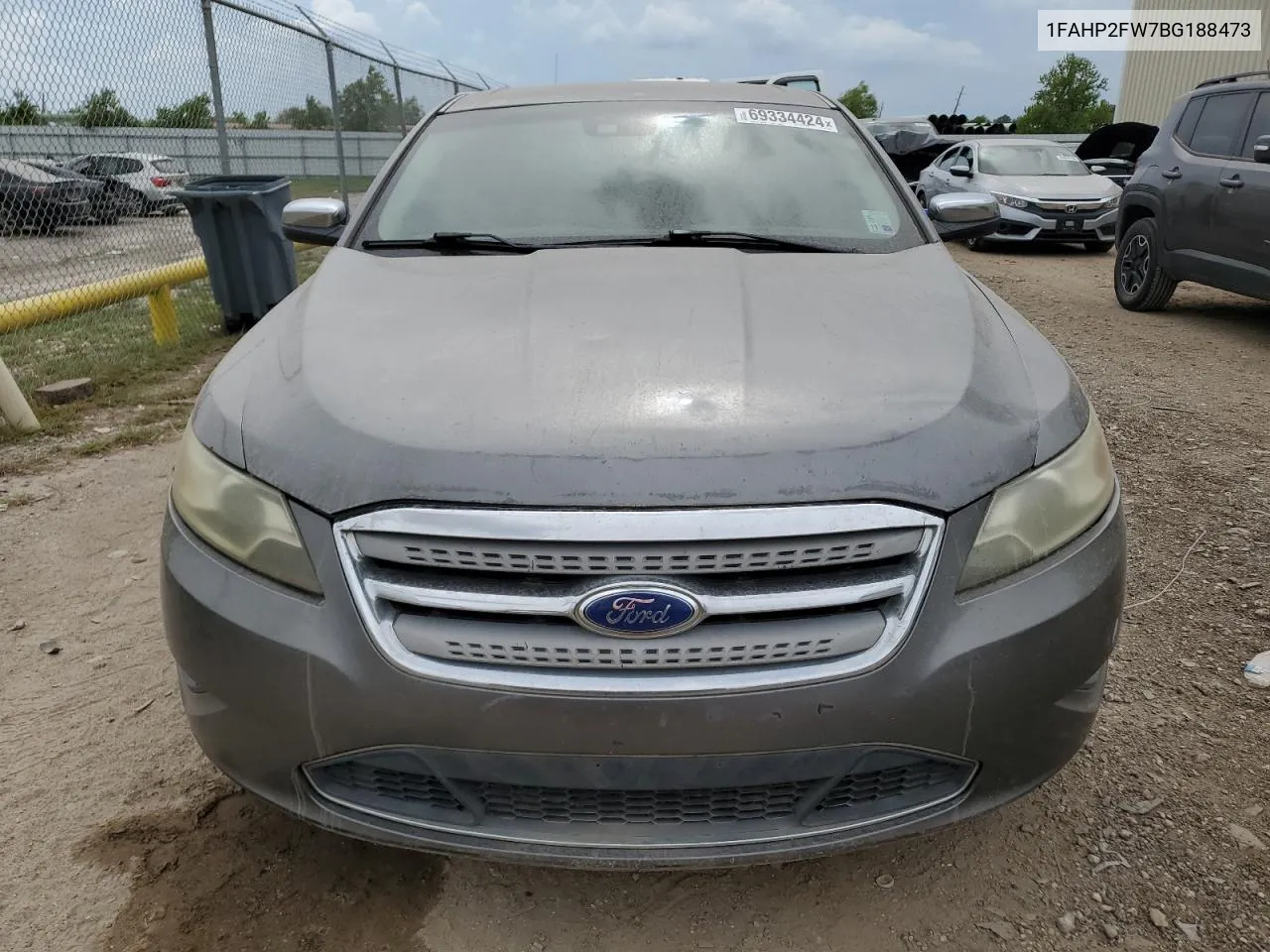 1FAHP2FW7BG188473 2011 Ford Taurus Limited