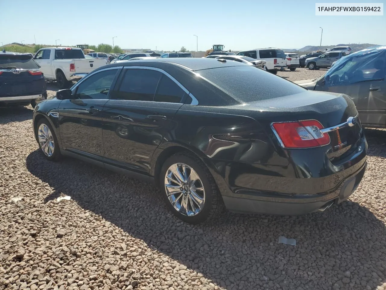 2011 Ford Taurus Limited VIN: 1FAHP2FWXBG159422 Lot: 69790624