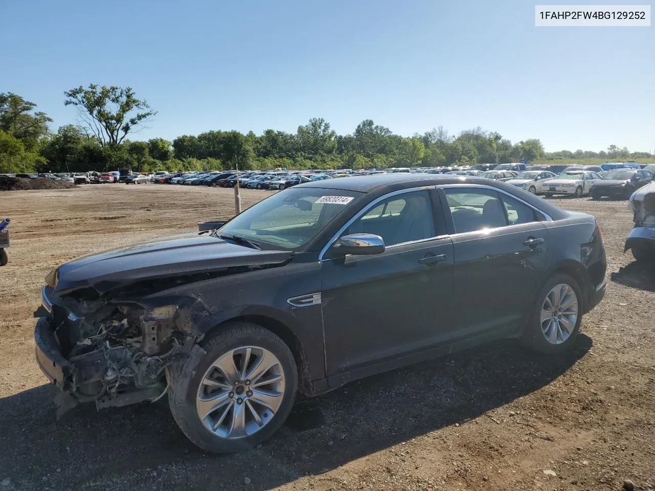 1FAHP2FW4BG129252 2011 Ford Taurus Limited