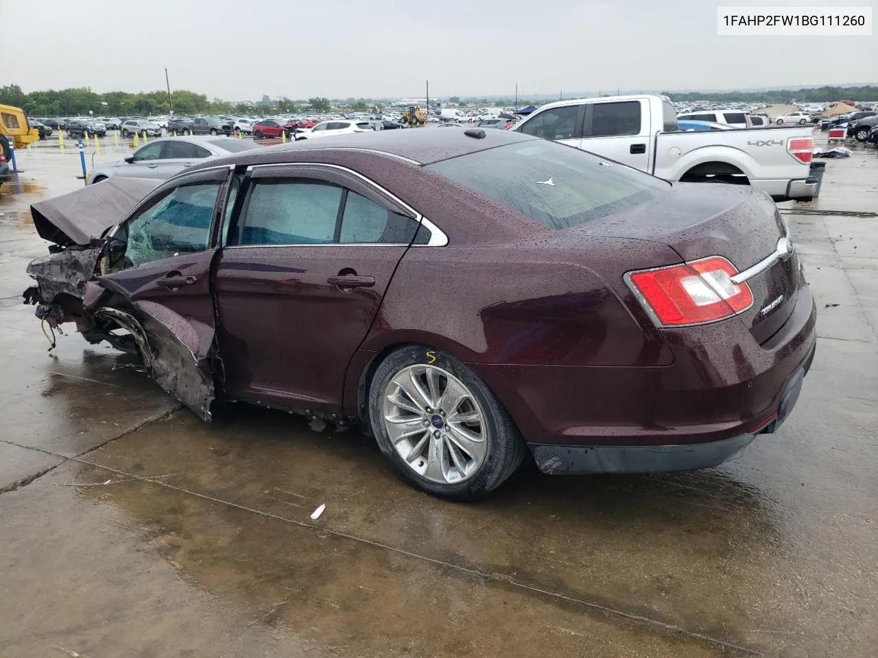 2011 Ford Taurus Limited VIN: 1FAHP2FW1BG111260 Lot: 69880584