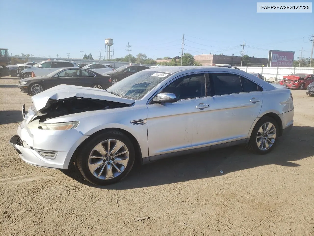 2011 Ford Taurus Limited VIN: 1FAHP2FW2BG122235 Lot: 70058844