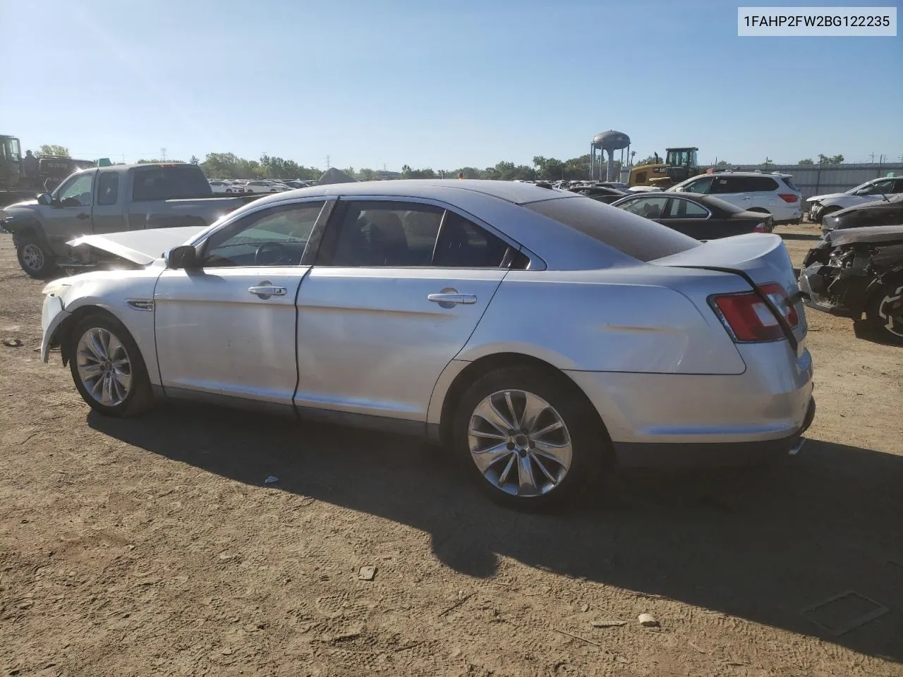 2011 Ford Taurus Limited VIN: 1FAHP2FW2BG122235 Lot: 70058844