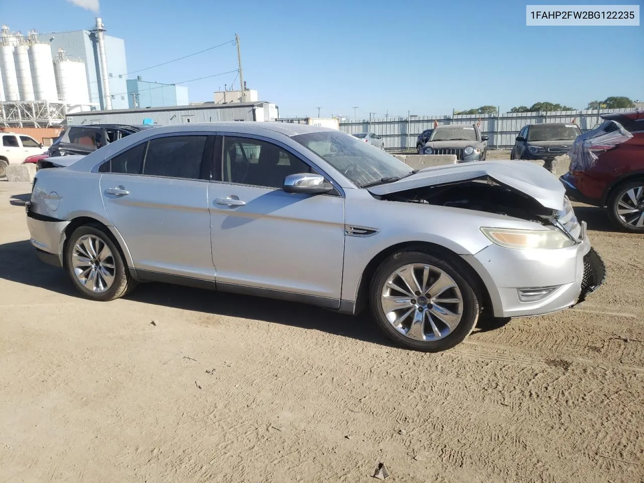 2011 Ford Taurus Limited VIN: 1FAHP2FW2BG122235 Lot: 70058844