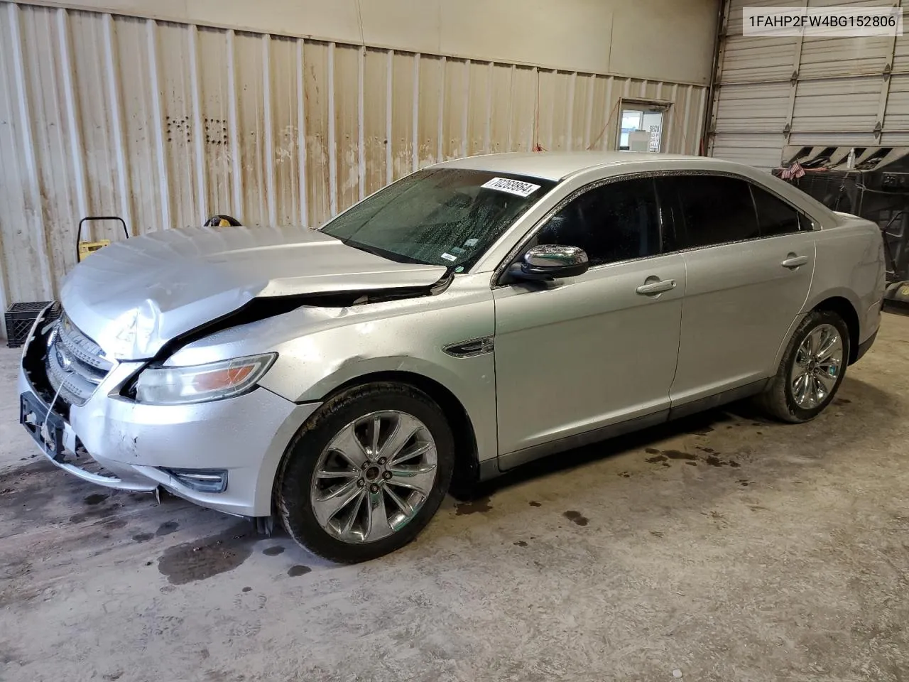 2011 Ford Taurus Limited VIN: 1FAHP2FW4BG152806 Lot: 70269864