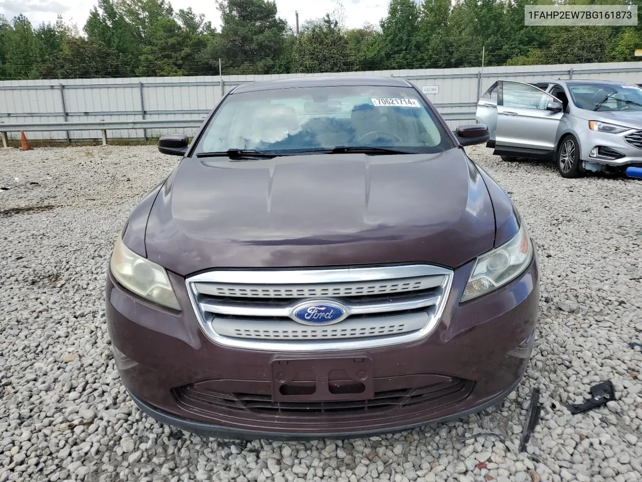 2011 Ford Taurus Sel VIN: 1FAHP2EW7BG161873 Lot: 70621714